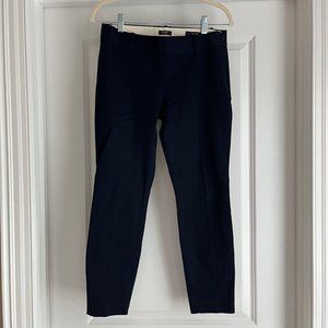 J. Crew Stretch Minnie Ankle Pants Navy Size 0
